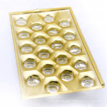 High quality plastic blister food chocolate packaging insert tray